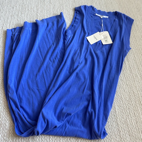 NWT Revolve Tularosa Eloise Tshirt Dress in Baja Blue XXS - Picture 4 of 9